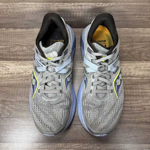 Saucony Guide 16 Gray Blue Womens US Size 8.5 EUR 40 S10810-15 Running Shoes - Picture 7 of 9